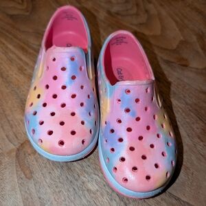 Cat & Jack Pink and Blue Kids Water Shoes